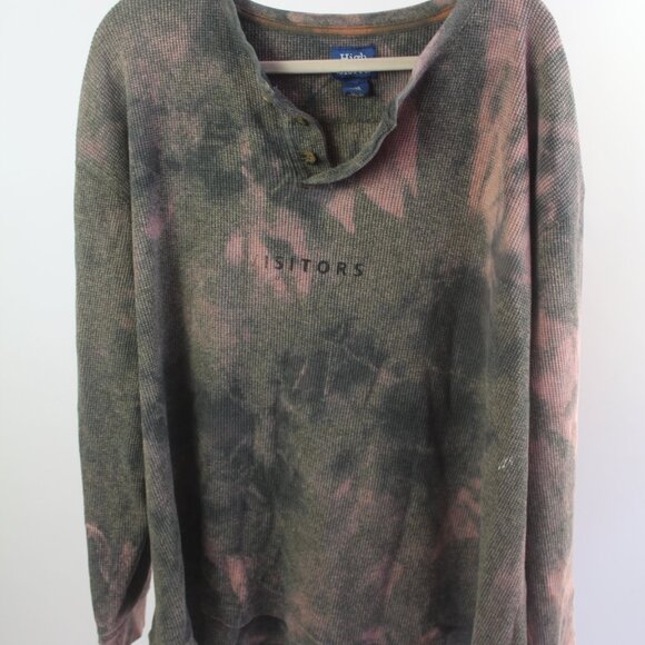 Vintage High Sierra Women's Long Sleeve Top Tie-Dye Size XXL - Picture 6 of 9